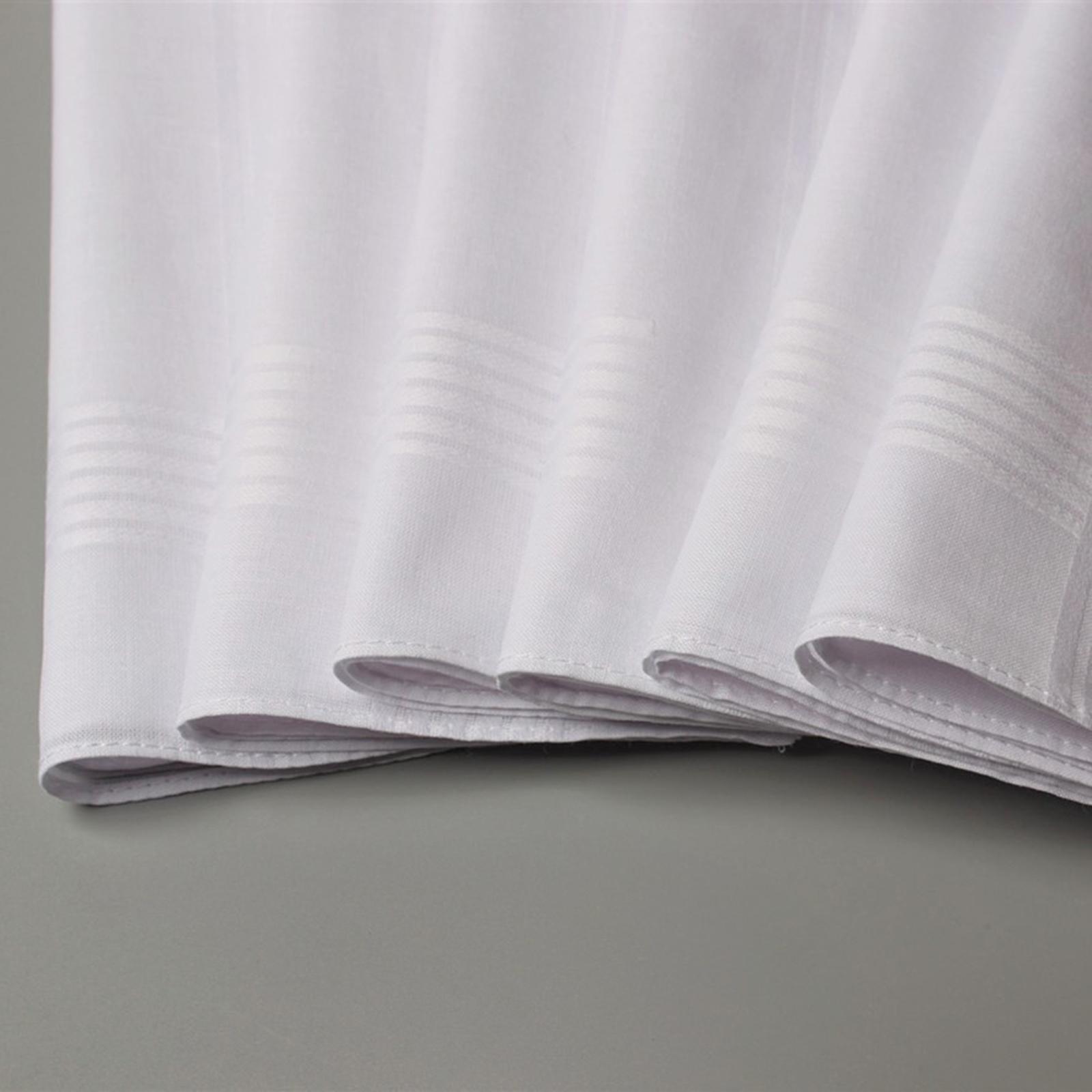 Handkerchief Cotton Men - 6x メンズハンカチ ハンカチ ギフトセット ソフトバンダナ ポケットスクエア