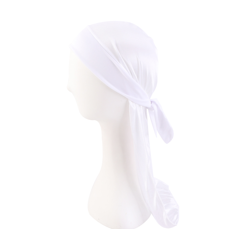 男性のシルキーデュラグバンダナターバンハット伸縮性ウィッグサ - Bandana Doo Rag のレビューと価格