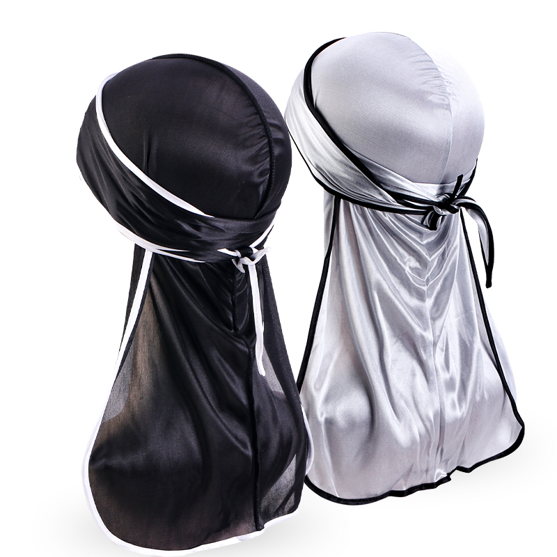 男性と女性のためのサテンデュラグ、シルキーなギャグ、通気性の - Bandana Doo Rag のレビューと価格