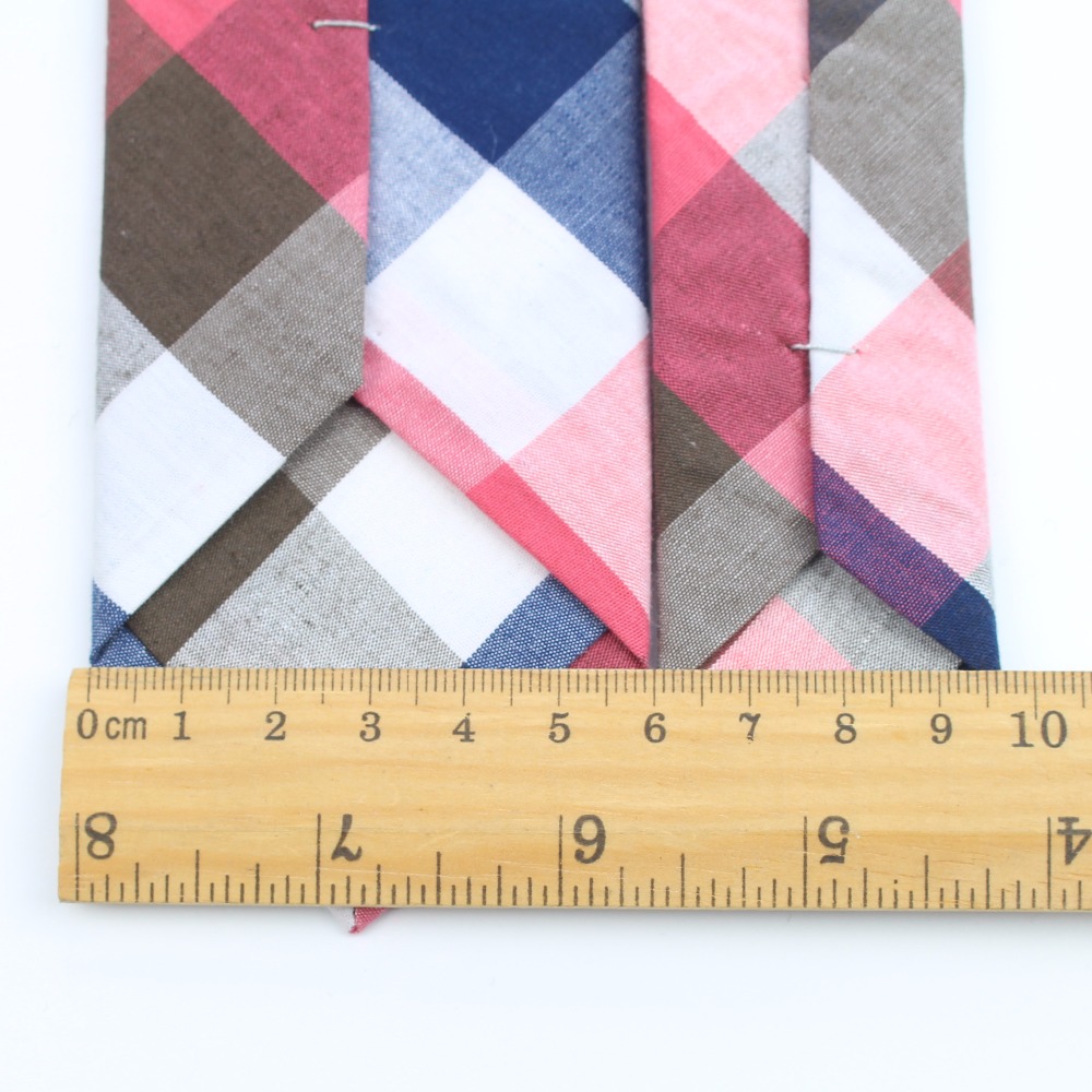 ファッションネクタイクラシックメンズチェック柄ネクタイカジュ - Skinny Tie Men のレビューと価格