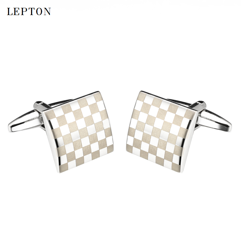 Lepton-男性用のクラシックなスクエアネクタイ,レーザー - Tie Bar Set Gift のレビューと価格