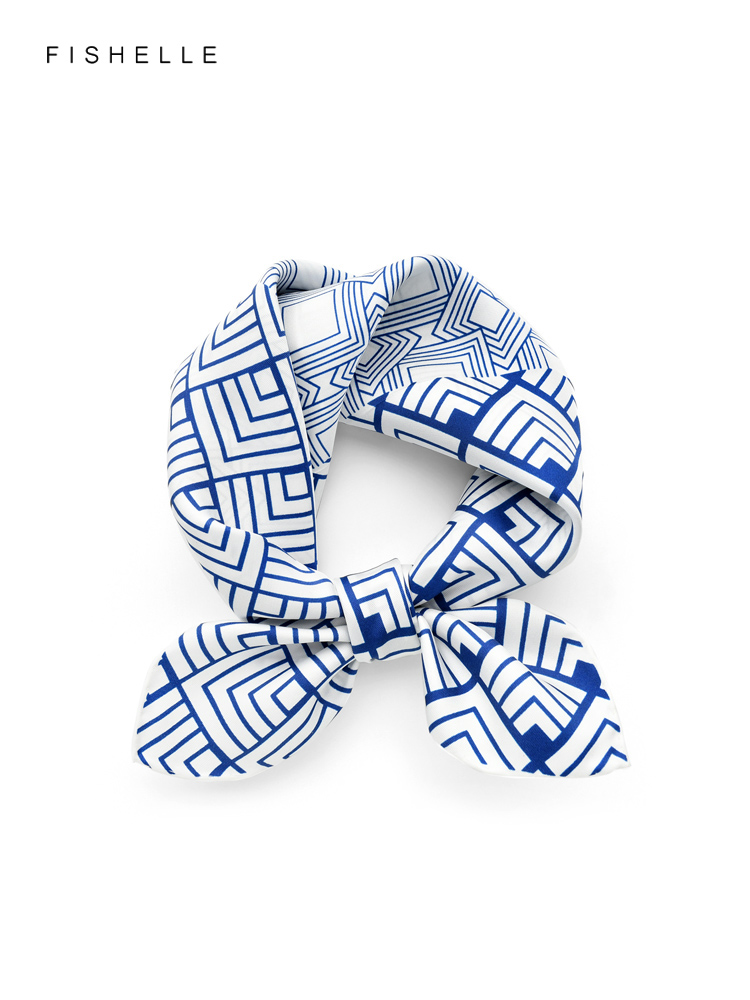 女性のための中国のクラシックなシルクスカーフ,天然シルクのス - Silk Neck Scarf のレビューと価格