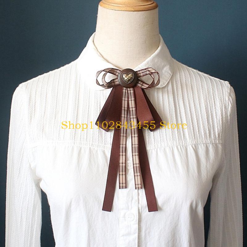 49MC 日本のリボン弓ネクタイブローチピン女性ガールヴィン - Bow Tie Pre Tied のレビューと価格