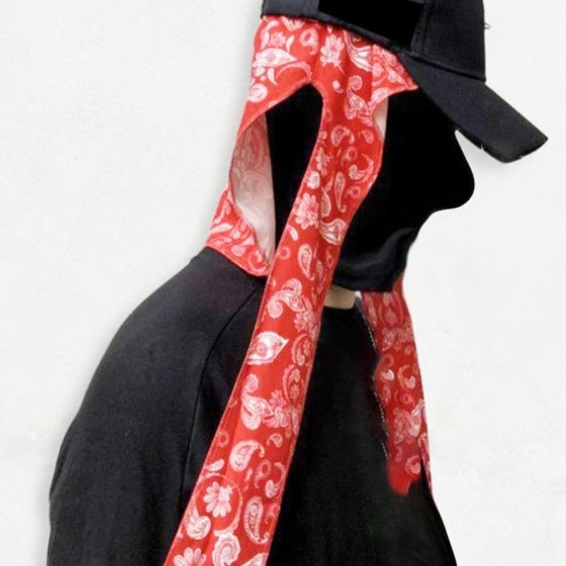 Durag ヘッドラップ HIPHOP ヘッドスカーフ ヘア - Bandana Doo Rag のレビューと価格